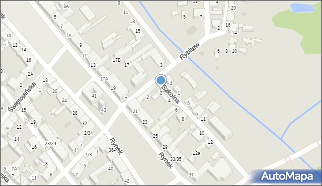 Pułtusk, Szkolna, 2, mapa Pułtusk