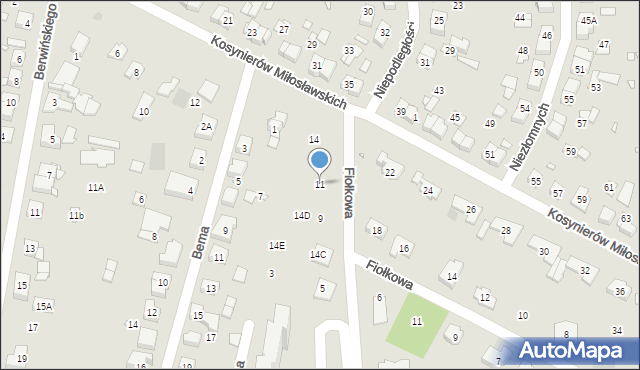 Puszczykowo, Szpitalna, 11, mapa Puszczykowo