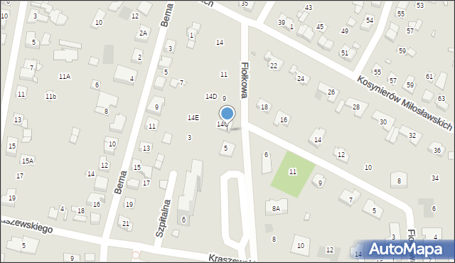 Puszczykowo, Szpitalna, 7/2, mapa Puszczykowo