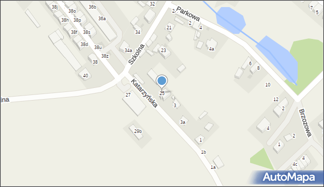 Radwanice, Szkolna, 25, mapa Radwanice