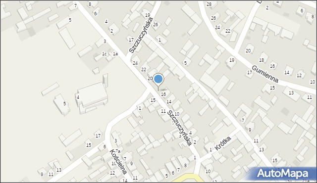 Radziłów, Szczuczyńska, 18, mapa Radziłów