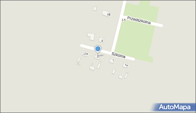 Rejowiec Fabryczny, Szkolna, 10, mapa Rejowiec Fabryczny