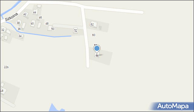 Rogi, Szkolna, 56, mapa Rogi