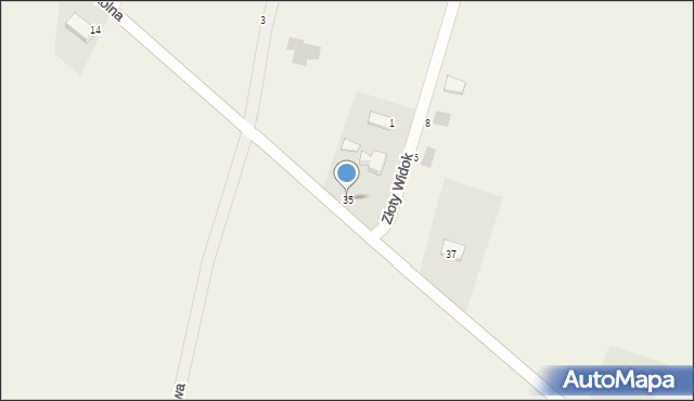 Rogów Sobócki, Szkolna, 35, mapa Rogów Sobócki