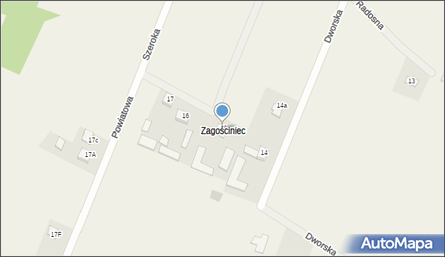 Ruda Strawczyńska, Szeroka, 15, mapa Ruda Strawczyńska