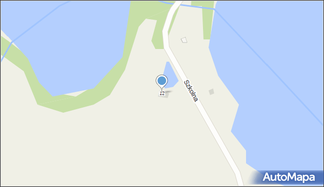 Rudzienice, Szkolna, 12, mapa Rudzienice