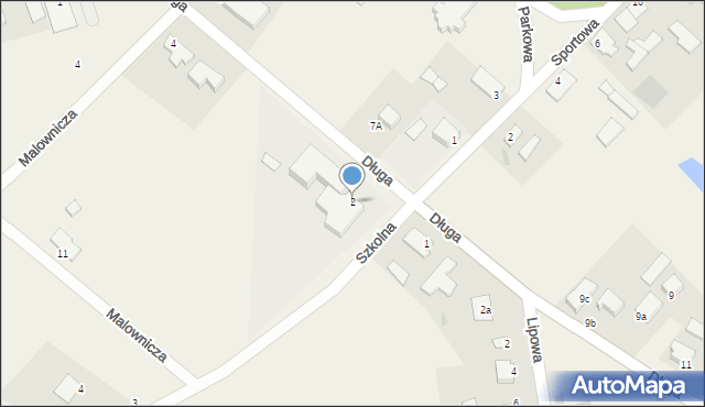 Rudzienice, Szkolna, 2, mapa Rudzienice