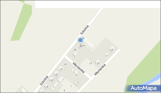 Rutka-Tartak, Szkolna, 28, mapa Rutka-Tartak