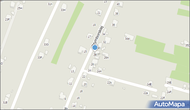 Rybnik, Szymborskiej Wisławy, 28, mapa Rybnika