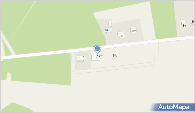 Rymań, Szkolna, 10a, mapa Rymań