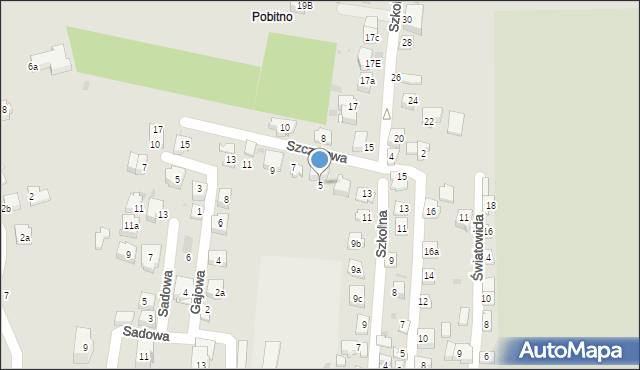 Rzeszów, Szczytowa, 5, mapa Rzeszów