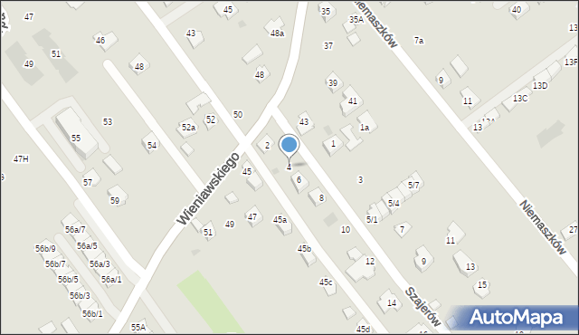 Rzeszów, Szajerów Heleny i Tomasza, 4, mapa Rzeszów