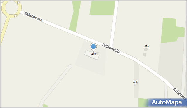 Rzozów, Szlachecka, 55, mapa Rzozów