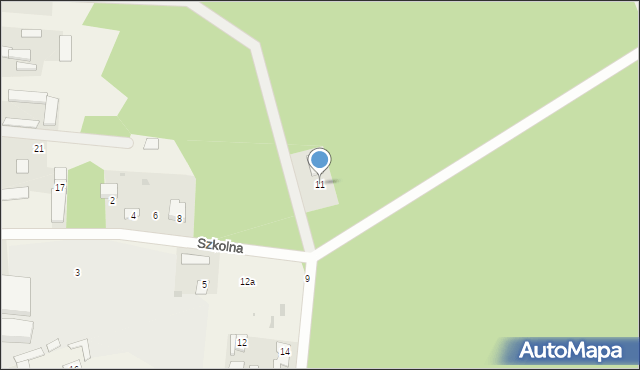 Seroczyn, Szkolna, 11, mapa Seroczyn