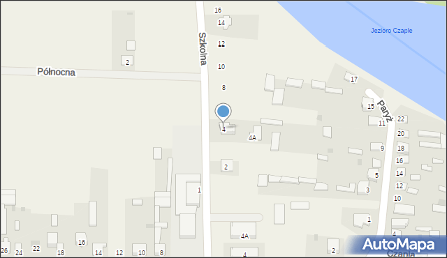 Sieciechów, Szkolna, 4, mapa Sieciechów