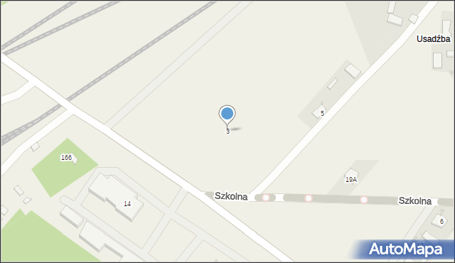 Siemianówka, Szkolna, 3, mapa Siemianówka