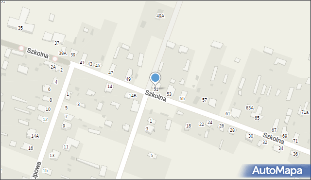 Siemianówka, Szkolna, 51, mapa Siemianówka