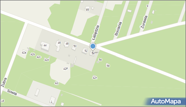 Siemianówka, Szkolna, 54, mapa Siemianówka