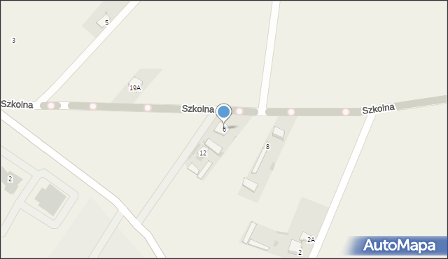 Siemianówka, Szkolna, 6, mapa Siemianówka