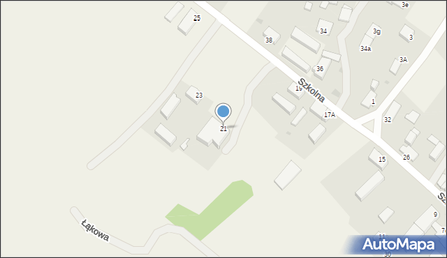 Siemyśl, Szkolna, 21, mapa Siemyśl