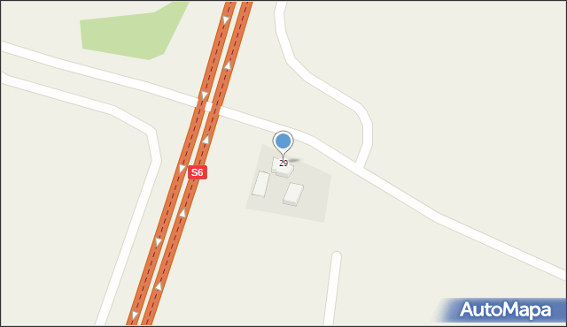 Siemyśl, Szkolna, 29, mapa Siemyśl