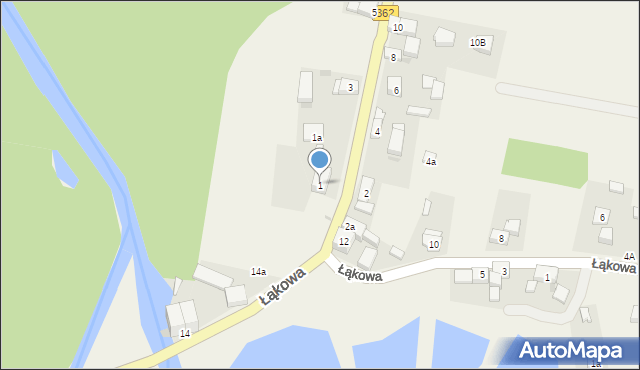 Skałka, Szkolna, 1, mapa Skałka