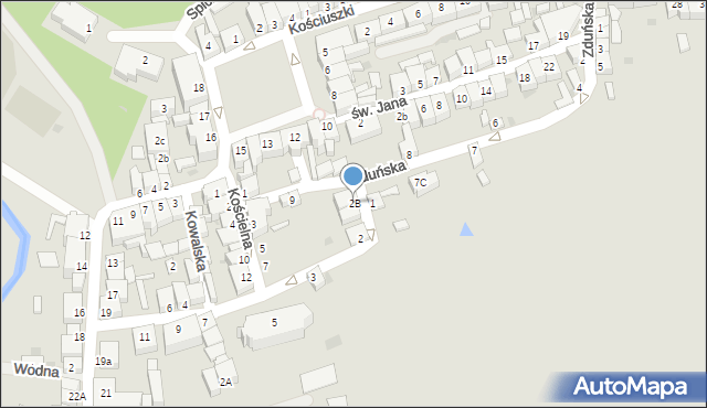 Skarszewy, Szkolna, 2B, mapa Skarszewy