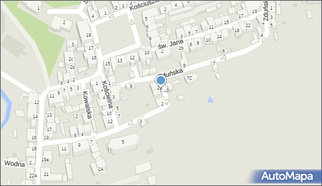 Skarszewy, Szkolna, 2C, mapa Skarszewy
