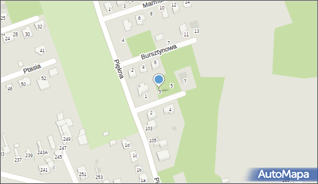 Skarżysko-Kamienna, Szmaragdowa, 3, mapa Skarżysko-Kamienna