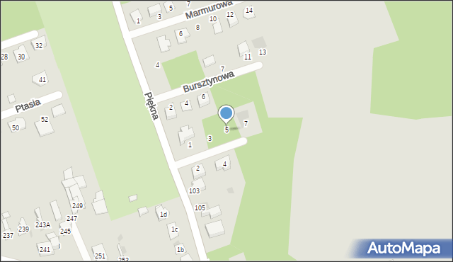 Skarżysko-Kamienna, Szmaragdowa, 5, mapa Skarżysko-Kamienna