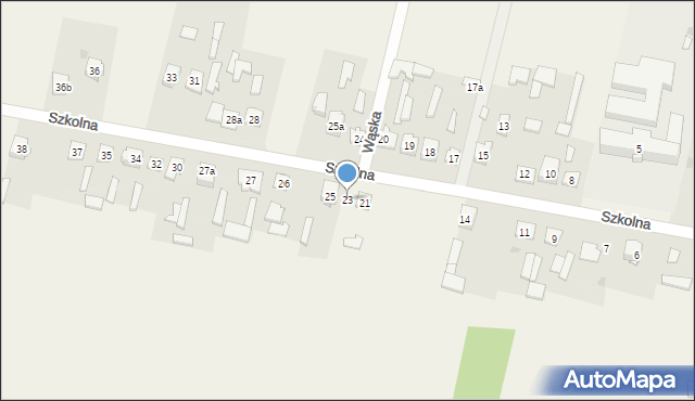 Skarżysko Kościelne, Szkolna, 23, mapa Skarżysko Kościelne