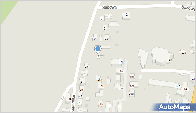 Słubice, Szczecińska, 3, mapa Słubice