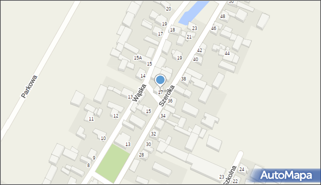 Słupia pod Kępnem, Szeroka, 17, mapa Słupia pod Kępnem