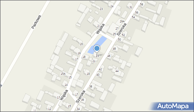 Słupia pod Kępnem, Szeroka, 23, mapa Słupia pod Kępnem