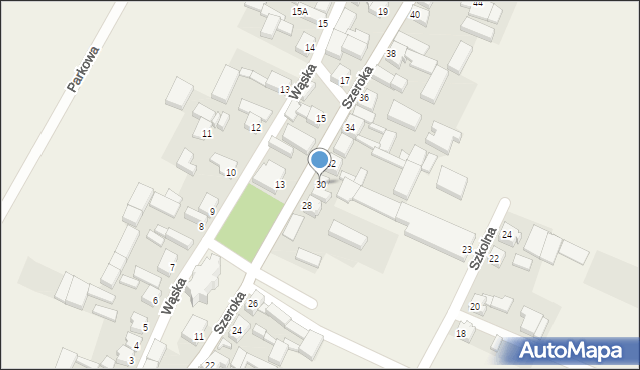 Słupia pod Kępnem, Szeroka, 30, mapa Słupia pod Kępnem