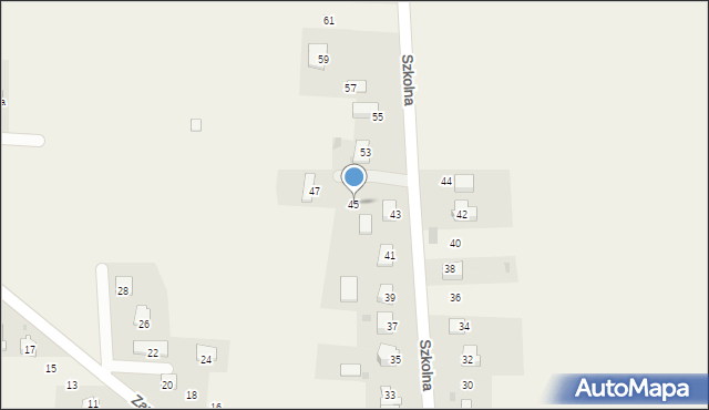 Smardzowice, Szkolna, 45, mapa Smardzowice