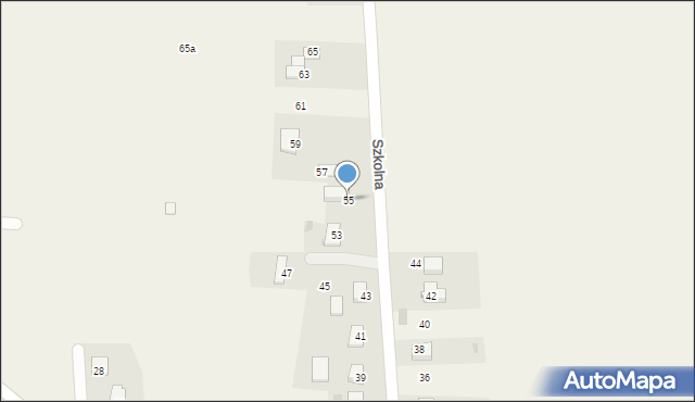 Smardzowice, Szkolna, 55, mapa Smardzowice