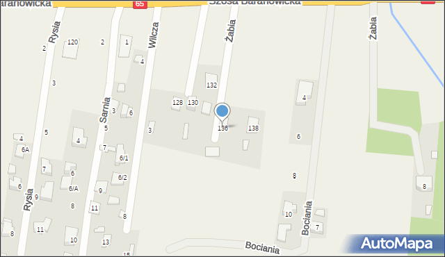 Sobolewo, Szosa Baranowicka, 136, mapa Sobolewo