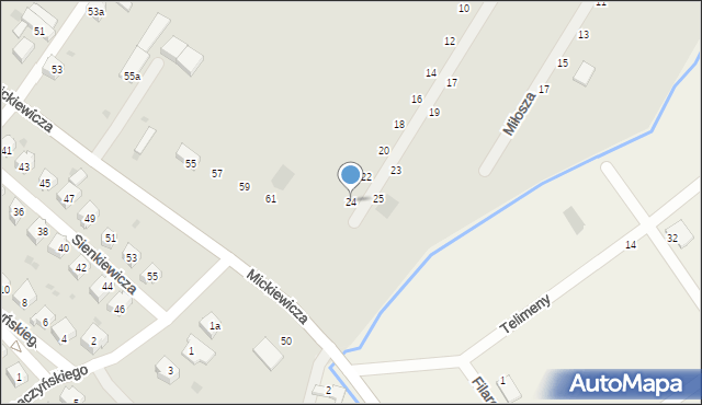 Sobótka, Szymborskiej Wisławy, 24, mapa Sobótka