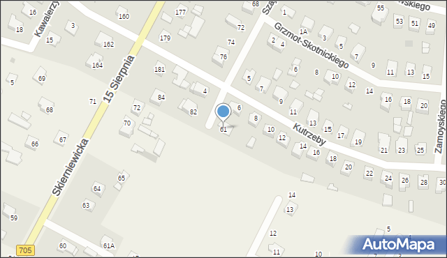 Sochaczew, Szajnowicza Jerzego, 61, mapa Sochaczew