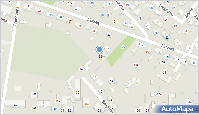 Sokołów Podlaski, Szopena, 14a, mapa Sokołów Podlaski