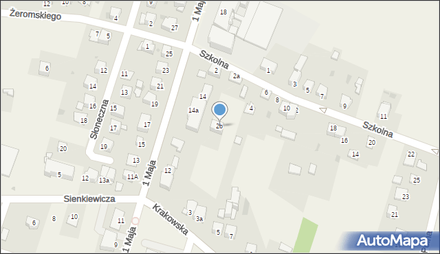 Solec-Zdrój, Szkolna, 2b, mapa Solec-Zdrój