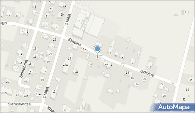 Solec-Zdrój, Szkolna, 6, mapa Solec-Zdrój