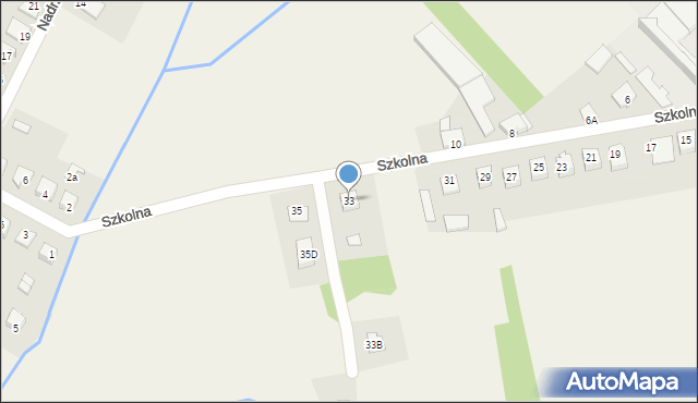 Sońsk, Szkolna, 33, mapa Sońsk