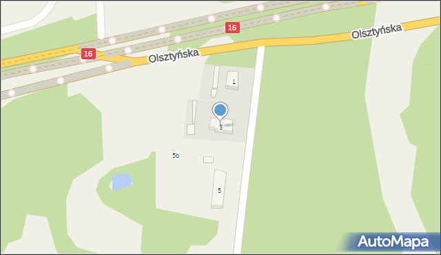 Sorkwity, Szkolna, 3, mapa Sorkwity