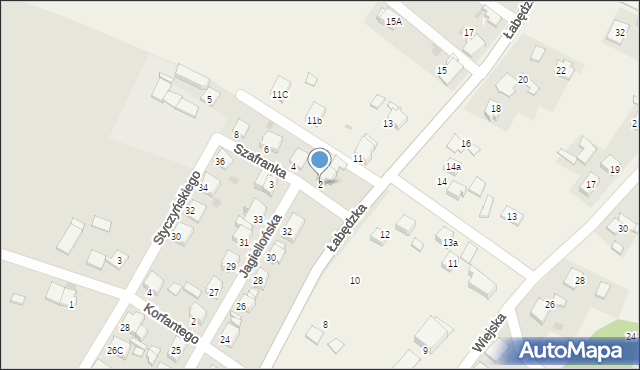 Sośnicowice, Szafranka Józefa, 2, mapa Sośnicowice