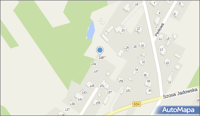 Stare Grabie, Szosa Jadowska, 23b, mapa Stare Grabie