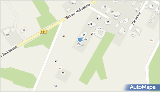 Stare Grabie, Szosa Jadowska, 28f, mapa Stare Grabie