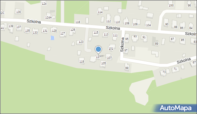 Stare Miasto, Szkolna, 117, mapa Stare Miasto