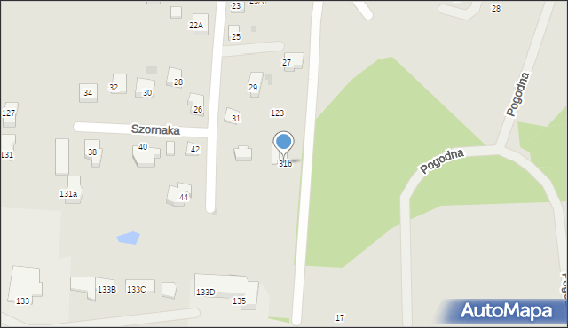 Starogard Gdański, Szornaka Franciszka, 31b, mapa Starogard Gdański
